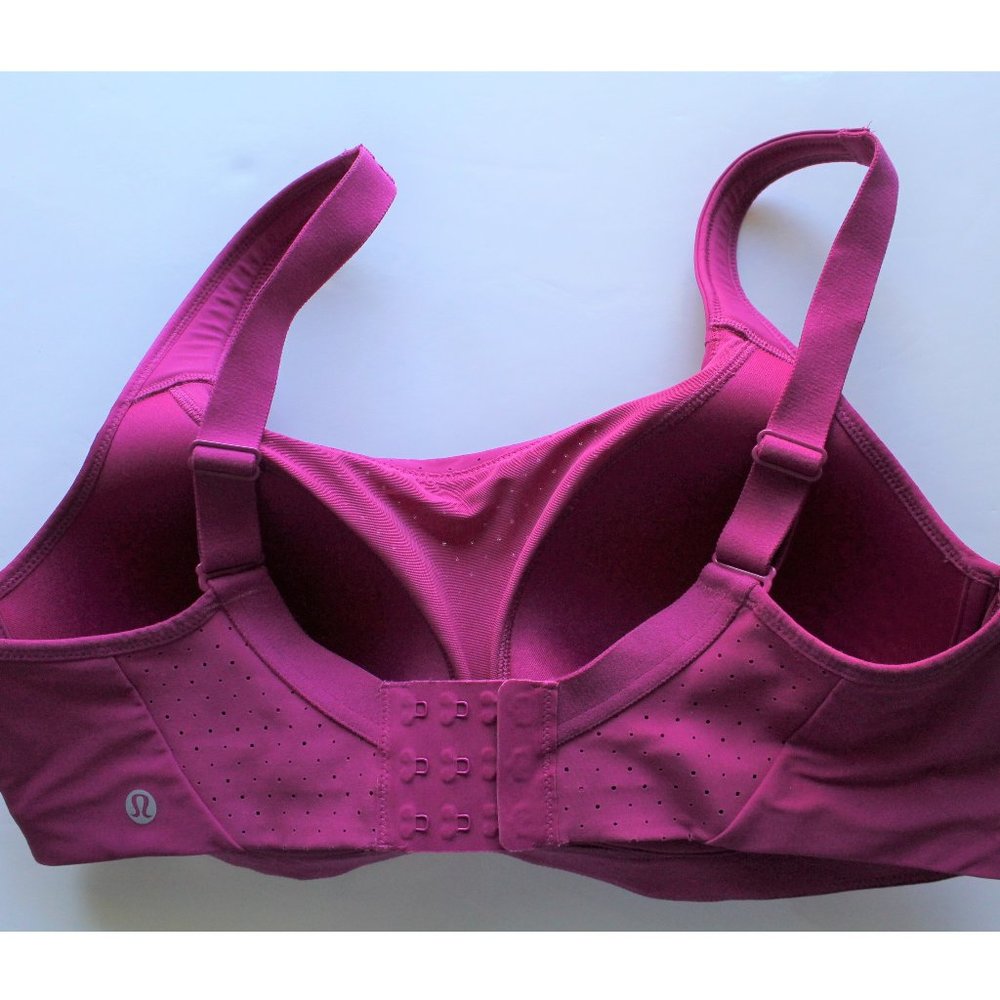Lululemon Run Times Bra / Size 36D / Ripened Raspberry High Support Sports - Picture 5 of 8